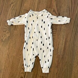 Miles zip up onesie outfit